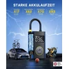 Fanttik X9 Pro nešiojamas elektroninis oro siurblys, 1 min greito pripūtimo elektrinis kompresorius, 10.3 Bar/150 Psi oro kompresorius su led lempute dviračiui, automobiliui, motociklui ir kamuoliui