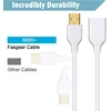 Fasgear Usb 2.0 prailginimo laidas 5m, baltas