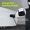Favoto automobilio uždangalas, skirtas Tesla Model 3 - vandeniui atsparus Model 3 brezentas, atsparus oro sąlygoms, 6 sluoksnių Peva su medvilniniu šoniniu užtrauktuku, ventiliacijos angomis, įkrovimo lizdais