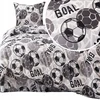 Fdom patalynės komplektas 160 x 200, antklodė 70x80, futbolininko dizainas vaikams, kamuolys