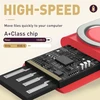 Febniscte usb atmintinė 512 mb, 10 vienetų pakuotė, mažos talpos metalinės 512 mb usb 2.0 atmintinės raudonos spalvos, pasukama atmintinė su riešo virvelėmis, reklaminės dovanos