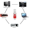 Febniscte usb atmintinės 32 gb, 10 vnt. pakuotė, sulankstoma raudona atmintinė 32 gb, 10 vnt. pakuotė, nešiojama duomenų saugykla, pigi dovana, raudonas usb atmintukas su 10 juostelių