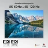 Feintech 8k Hdmi šviesolaidinis kabelis 20 m, 4k 120hz, 1440p 144hz, skirtas Hdmi 2.1 žaidimams, Hdmi kabelis Ps5 XBOX Pc Tv, 48 Gbps, palaiko Earc, Cec, Vrr, Hdr, Dolby Atmos, 3d, Vmi90200