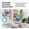 Fellowes nešiojamas nešiojamojo kompiuterio stovas su dėklu – breyta™ 2-in-1 dizainas su 5 aukščio nustatymais – idealus hibridiniam darbui – 100 % perdirbamas – baltas