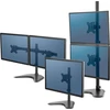 Fellowes Seasa monitoriaus laikiklis su stovu, reguliuojamo aukščio, ergonomiškas, skirtas 1 monitoriui iki 81,28 cm (32 colių), juodas