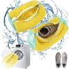 Femkey 2 batų skalbimo maišelių rinkinys sportbačiams, batų skalbimo maišelis skalbimo mašinai su apsauga, skalbinių tinklelis sportiniams batams 39 x 19 cm, skalbinių maišelis sportinei avalynei