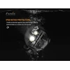 Fenix Hm65r Led galvos žibintas, maksimalus 1000 liumenų prožektorius ir 400 liumenų platus spindulys, vandeniui atsparus galvos žibintas, įkraunamas per Usb C, tinkamas bėgimui takais, alpinizmui sniegu, naktiniam važiavimui dviračiu