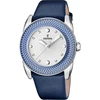 Festina moteriškas laikrodis F16591/8 Outlet 316l nerūdijančio plieno korpusas, sidabrinė guminė apyrankė, sidabrinė apyrankė, sidabrinė, apyrankė.