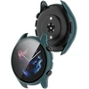 Feysentoe dėklas su stikliniu ekrano apsaugos elementu, suderinamas su Amazfit Gtr 3/gtr 3 Pro apsauginiu dėklu (žalias)