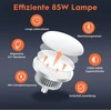 Fgen softbox foto studijos rinkinys, 50 cm aštuonkampė softbox su 85 W 2700-6400 K reguliuojamomis led lempomis, 150 cm reguliuojamas šviesos stovas, skirtas youtube, tiktok vaizdo įrašams įrašyti, žaidimų transliacijoms (1 pakuotė)
