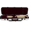 Fiberglass smuiko dėklas smuikui Oblong 4/4 M-case Baltas - Bordo