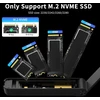 Fideco M.2 Nvme Ssd dėklas, Usb 3.2 Gen 2 (10gbps)