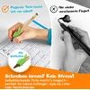 Filapen® Magijos ikimokyklinės knygelės nuo 5 metų - 5 x pratybų sąsiuviniai + rašiklis - mokykitės rašyti ir skaityti, raidės ir skaičiai - daugkartinio naudojimo mokymosi knygelės rašymui - kairiarankiams - pirmoji diena mokykloje