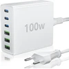 Finibo 100w Usb-c įkroviklis, 6 prievadų, greitas įkrovimas