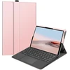 Fintie dėklas, skirtas microsoft surface go 4/3/2/1 (2023 2021 2020 2018) 10 colių planšetiniam kompiuteriui, apsauginis dėklas su keliais žiūrėjimo kampais, suderinamas su type cover, rožinis auksas