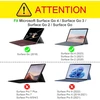 Fintie dėklas, skirtas microsoft surface go 4/3/2/1 (2023 2021 2020 2018) 10 colių planšetiniam kompiuteriui, apsauginis dėklas su keliais žiūrėjimo kampais, suderinamas su type cover, rožinis auksas
