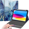 Fintie dėklas su klaviatūra Ipad 11/10 kartai, su lietimui jautriu lietimėliu