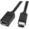 Firewire 400 6 kontaktų prailginimo laidas, 20 cm
