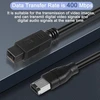 Firewire 9-pin į 6-pin kabelis duomenų perdavimui
