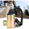 Flameout solenoidinis vožtuvas degalų išjungimui 12v solenoidinis vožtuvas degalų išjungimui xhf-1121 e483310000093 tinka foton 483 dyzeliniam varikliui apsaugoti nuo pažeidimų