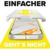 Flexischutz® apsauginis stiklas, skirtas Google Pixel 9 Pro Xl, ekrano apsauga, stiklinė ekrano apsauga su praktiška montavimo priemone, ekrano apsauga, stiklo plėvelė su šablonu [pakuotė