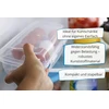 Florentyna kiaušinių dėklas 10 kiaušinių, laikymo dėžutė, be Bpa plastiko, šaldytuvui ir transportavimui, skaidrus, sukraunamas, lengvai prižiūrimas, užraktas su dangteliu, kiaušinių dėžutė, kiaušinių padėklas, kiaušinių laikiklis