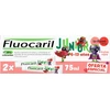 Fluocaril Junior 6-12 metų dantų pasta gelis Fruits Rouges 2 x 75 ml