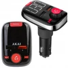 Automagnetola Fm transmiteris Akai Fmt-74bt įkrovimas qc3.0 usb bluetooth