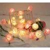 Fohil Led Rose Girlianda Baterijomis, 3m, 20 Led, Rožinė/šilta Balta