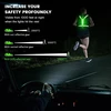 Fokia Kunbio atšvaitinė Led bėgimo liemenė, apšviesta liemenė, bėgikams, naktinis bėgimas, įkraunama per Usb, iki 11 valandų šviesos su reguliuojamu juosmeniu/pečiais moterims, vyrams