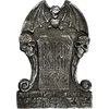 Folat Rip 23910 dekoratyvinis antkapis 25 x 36 cm baisi siaubo dekoracija dekoracijos namui su vaiduokliais ir Helovino vakarėliui, juodas