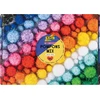 Folia Pompomų rinkinys Jumbo Glitter 1.5-4.0 cm 300g Plastikas Visus metus Rankdarbių dekoracijos Spalvingi Pūkuoti Kūrybiniai reikmenys