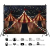 Fonas "cirko Palapinė" 4.5x3m - Vaikų Šventėms ir Fotosesijoms