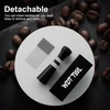 Foonii Wdt įrankis, nuimamas kavos skirstytuvas su stovu su 7 espresso adatomis 0,3 mm, aliuminio Wdt įrankis espresso kavos skirstytuvas, dovanos baristoms (juodas)