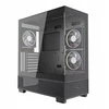 Fornax X550 akvariuminė kompiuterio dėžė su Argb Pwm ventiliatoriais