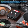 Fosi Audio Box X4 hifi phono lempinis priešstiprintuvas, hifi lempinis priešstiprintuvas ausinėms, jan 5654w vakuuminės lempos mm patefonui, stereo garso stiprinimas phono audiofilams