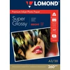 Fotopopierius A3, super blizgus, 260 g/m², premium kokybė, Lomond, 20 vnt.