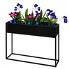 Framado Loft metalinis stovas gėlėms, juodas, 80 cm, pagaminta Lenkijoje