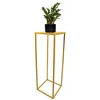 Framado Metalinis stovas gėlėms Loft aukso spalvos 60cm