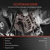 Frankberg generatorius, suderinamas su Durango 4.7l 2003-2009, Ram 1500 Pick-up 3.7l 4.7l 2001-2008, Cherokee Kj 2001-2008, Grand Cherokee 3.7l 4.0l 4.7l 1999-2004