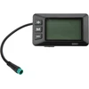 Ftvogue 36v 48v E-dviračio Lcd ekranas, vandeniui atsparus valdymo skydelis Ebike Lcd ekranas dviračio kompiuteris 5 kontaktų vandeniui atspari jungtis 22,2 mm vairui dviračio modifikavimui