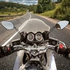 Ftvogue išgaubti motociklo galinio vaizdo veidrodėliai, 8 mm 10 mm universalūs motociklų motorolerių galinio vaizdo veidrodėlių pora (juodi)