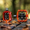 Funn Ripper kalnų dviračio įsegami pedalai, Rocker Clip/spring Loaded fiksavimo mechanizmas, suderinami su Spd trinkelėmis, 9/16 Crmo ašies dviračio pedalai Mtb/žvyro dviračiams