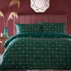 Patalynės komplektas Furn. Bee Deco polikotoninis antklodės užvalkalų komplektas, French Mėlyna, King Size