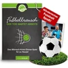 Fussballrausch der Tod wartet Abseits – kriminalinis vakarienės žaidimas namuose 4 asmenims – dovana futbolo gerbėjams – žmogžudystės kriminalinė vakarienė