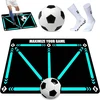 Futbolo kilimėlis, treniruočių kilimėlis, futbolas, futbolas, pakopų treniruočių kilimėlis, neslystantis futbolo pakopų treniruočių kilimėlis, 60 x 90 cm, smūgius sugeriantis futbolas