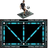 Futbolo treniruočių kilimėlis, futbolo kilimėlis, futbolo treniruočių kilimėlis, futbolo žingsnių treniruočių kilimėlis, neslystantis smūgius sugeriantis treniruočių kilimėlis, futbolo treniruočių priedai, futbolo grindų kilimėlis