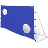 Futbolo vartai su treniruočių sienele, 240x92x150cm, plienas