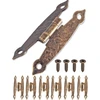 Fuxxer® 6 x antikvariniai vyriai, bronzinio geležies dizaino, skirti senoviniams baldams, 65 x 34 mm rinkinys