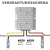 Fxlpower 24 V į 12 V įtampos keitiklis, žeminantis 24 V į 12 V 15 A 180 W su greito jungimo kabelio jungtimi, įtampos stabilizatorius golfo automobiliui, automobilio varikliui, sunkvežimiui, automobiliui, valčiai